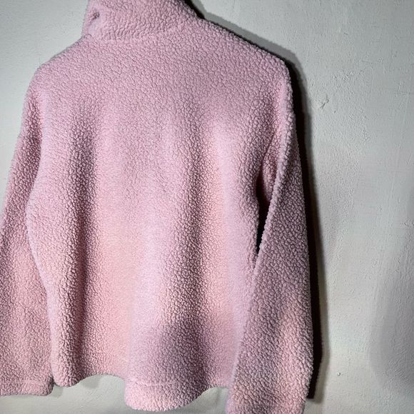 Old Navy sz S pink fuzzy Letter Sweatshirt - Picture 4 of 5